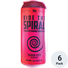 Silver City Ride The Spiral Pineapple Orange Double IPA