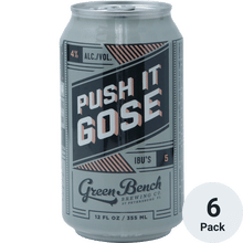 Green Bench Push it Gose