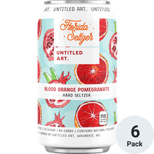 Untitled Art Florida Seltzer Blood Orange Pomegranate