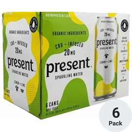 Present Lemon + Lime CBD Sparkling