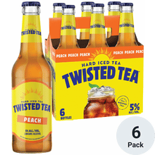 Twisted Tea Peach Hard Iced Tea