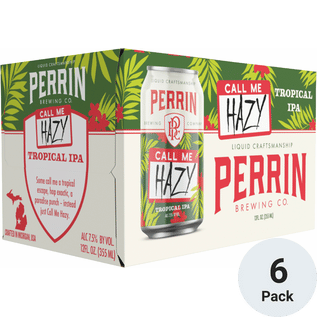 Perrin Brewing Call Me Hazy Tropical