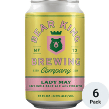 Bear King Lady May Hazy Pineapple IPA