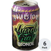 Galveston Island Mardi Gras Blonde