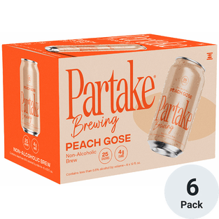 Partake Non-Alcoholic Peach Gose