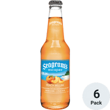 Seagrams Escapes Peach Bellini