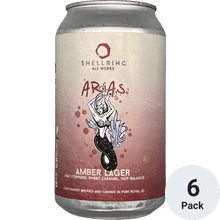 Shellring Ale Works Aria's Amber Lager
