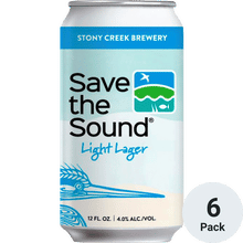 Stony Creek Save The Sound Light Lager