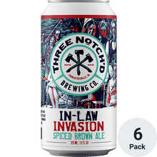 Three Notch'd In-Law Invasion Spiced Brown Ale
