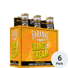 Saranac Soda Orange Cream
