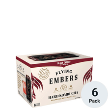 Flying Embers Black Cherry Lime Hard Kombucha