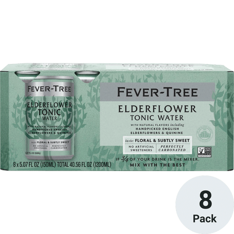 Fever Tree Elderflower Tonic Water