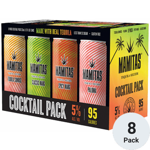 Mamitas Tequila Seltzer Cocktail Variety