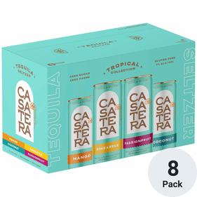 Casatera Tequila Seltzer Tropical Collection Variety Pack