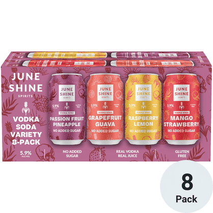 JuneShine Vodka Soda Variety Pack