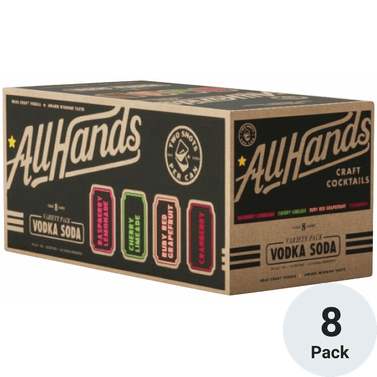 All Hands Vodka Soda Variety Pack