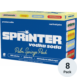 Sprinter Vodka Soda Palm Springs Pack