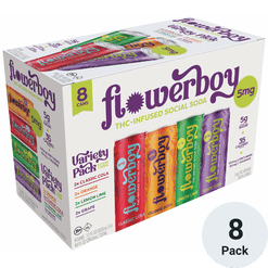 Flowerboy THC 5mg Social Soda Variety