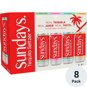 Sundays Tequila Seltzer Variety Pck