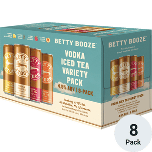 Betty Booze Vodka Iced Tea Variety Pack