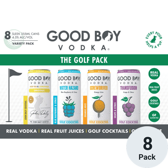 Good Boy Vodka The Golf Variety Pack