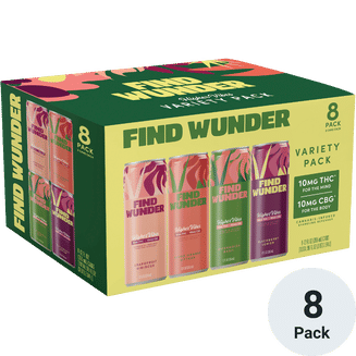 Find Wunder THC 10mg Higher Vibes Variety Pack