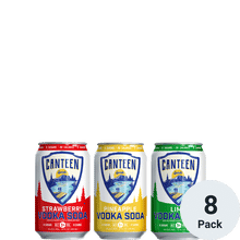 Canteen Variety Pack Tropical Vodka Soda