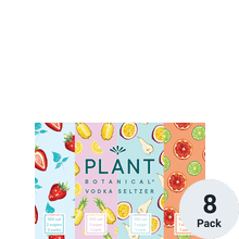Plant Botanical Vodka Seltzer Variety Pack
