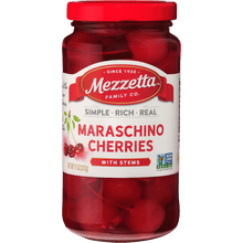 Mezzetta Maraschino Cherries with Stems