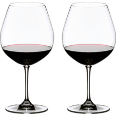Riedel Vinum Pinot Noir  (Burgundy Red )Wine Glass (Set of 2)