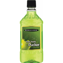 DeKuyper Sour Apple Pucker Liqueur Plastic