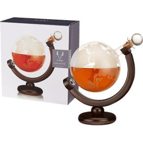 Etched Globe Decanter