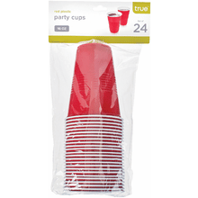 16oz Red Party Cups - 24pk