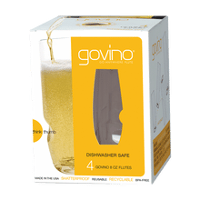 Govino Flutes - 4 Pack