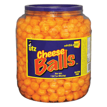 Utz Cheese Balls Tub