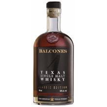 Balcones Single Malt Whiskey