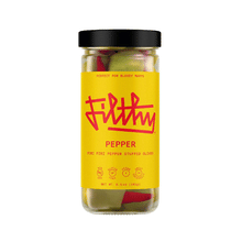 Filthy Hot Pepper Olives