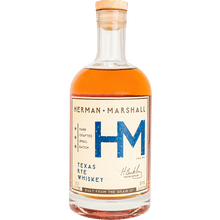 Herman Marshall Texas Rye Whiskey