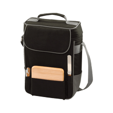 Duet Wine & Cheese Tote - Black