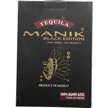Manik Black Extra Anejo Tequila Gift