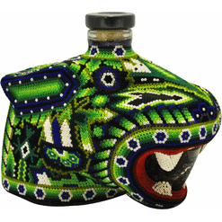 Chaquira Beaded Jaguar Reposado Tequila
