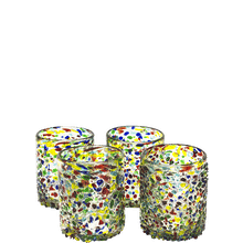 Bambeco Confetti Tumbler Glass 4pk