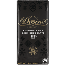 Divine 85% Dark Chocolate Bar