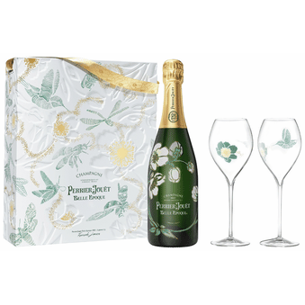 Perrier Jouet Grand Brut Gift with 2 Glasses