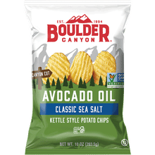 Boulder Canyon Chips Avocado Oil Sea Salt Chips