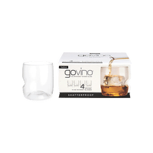 GoVino Whiskey Glass - 4pk