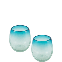 Bambeco Maya Aqua Stemless Wine2pk