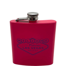 Tourist - 6oz Flask - Pink
