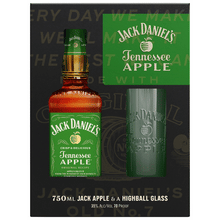 Jack Daniels Tennessee Apple with Tall Glass Gift