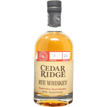 Cedar Ridge Malted Rye Whiskey